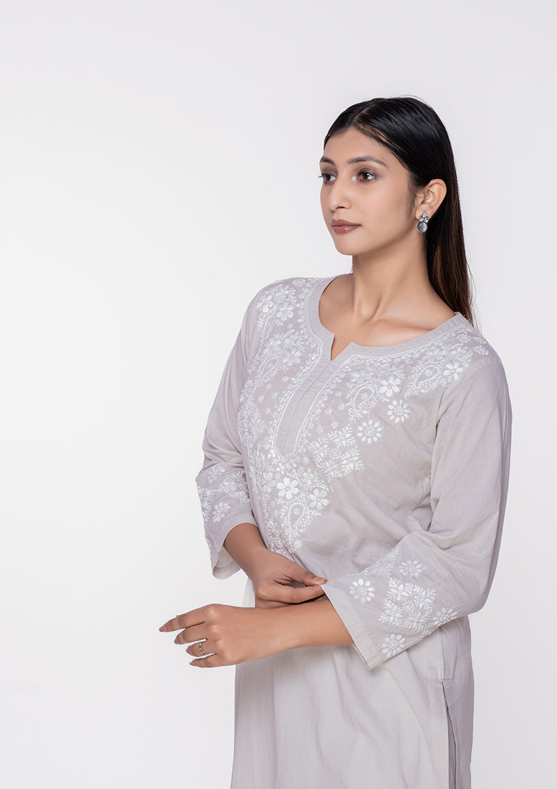 Firdaus Chikankari Charisma of Lucknowi Couture - FCL0037